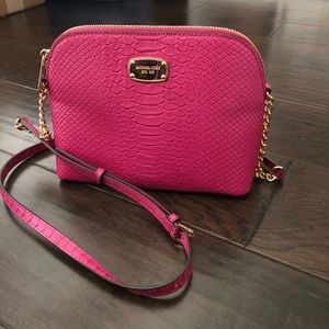 Fuschia MK Crossbody